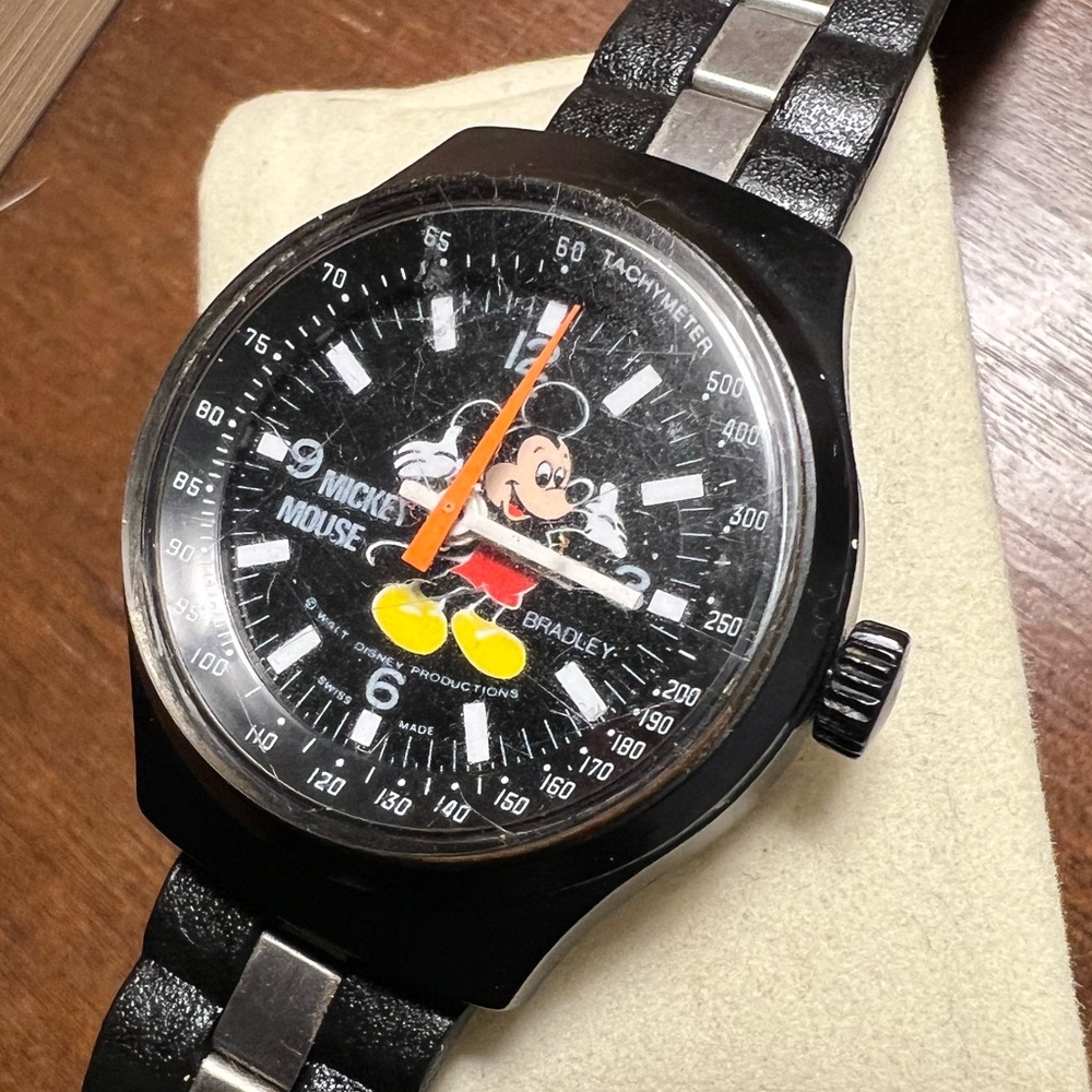 Vintage 1979 Bradley Mickey Mouse Watch